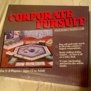 Corporate pursuit board game brand new